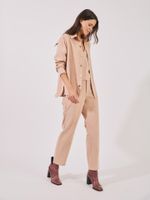 Camisa Cony Malha Nobu Areia Rose