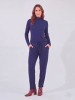 Calça Clara Malha Fria Marinho