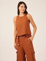 Blusa Najla Sândalo Cobre 