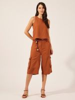 Blusa Najla Sândalo Cobre 