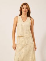  Regata Elina Tela Macrame Creme 