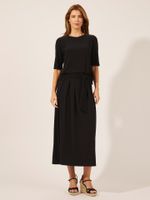 Blusa Fanny Malha Fria Preto