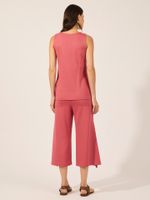 Calça Pantacourt Autralia Rosa