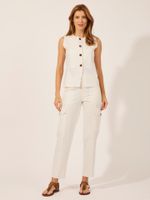Colete  Acacia Malha Shape Off White