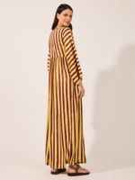 Vestido Kaftan Vivian Listra Roxo