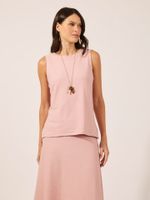 Regata Zoe Malha Flow Rosa