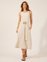 Vestido Janaina Malha Flow  Natural