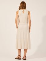 Vestido Janaina Malha Flow  Natural