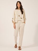 Calça Susan Malha Flow Natural