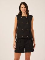 Shorts Luana  Cotton Alfa Preto