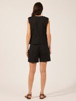 Shorts Luana  Cotton Alfa Preto