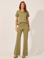 Calça Gal Malha Shape Verde