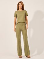 Calça Gal Malha Shape Verde