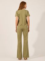 Calça Gal Malha Shape Verde
