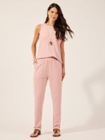 Calça Susan Malha Flow Rosa