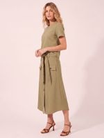 Saia Frida Malha Shape Verde