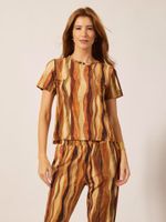 Camiseta Fabiana Malha Fria Horizonte