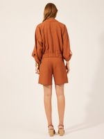 Shorts Samara Sândalo  Cobre 