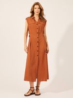 Vestido Gigi Sândalo Cobre