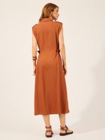 Vestido Gigi Sândalo Cobre
