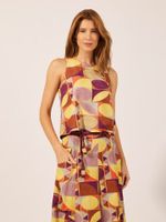 Blusa Najla Sândalo Vitral