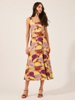 Vestido Adriana  Sândalo Vitral 