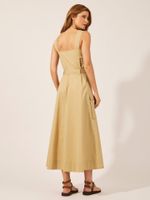 Vestido Angelina Fio Egípcio Bege