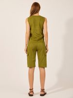 Bermuda Katia Malha Nobu  Verde