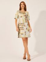 Vestido Caroline  Malha Nobu Ritmo