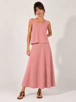 Saia Eleonor Malha Nobu  Rosa