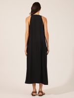 Vestido Aretha Twill Beta Preto