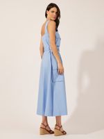 Vestido Angelina Fio Egípcio Azul