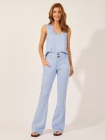 Calça Emma Malha Nobu Azul