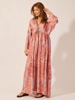 Vestido Kaftan Vivian Twill  Ornela