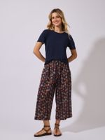 Camiseta Fabiana Malha Fria Marinho