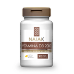 Vitamina D3 2000 UI (90 cápsulas) Naiak