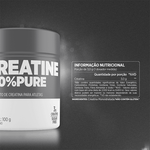 Creatine 100% Pure 100g - Atlhetica Nutrition