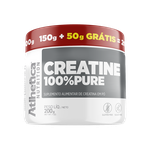 Creatine 100% Pure 200g (150g + 50g GRÁTIS) - Atlhetica Nutrition