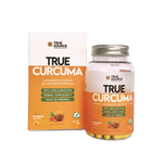 True Curcuma - Cúrcuma + Piperina  60 cápsulas True Source