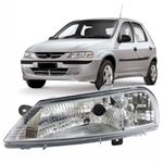 FAROL CELTA 1999 a 2006 MASCARA CROMADA LE
