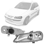 FAROL CELTA 1999 a 2006 MASCARA CROMADA LE