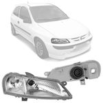 FAROL CELTA 1999 a 2006 MASCARA CROMADA LD 