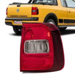 Lanterna Saveiro Cross G5/G6 09/16 Pisca E Luz De Ré Fume (Borda Fumê) Lado Dir