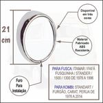 Par Aro Do Farol Do Fusca Da Kombi  1 Furo Cinza 19976/2014
