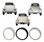 Par Aro Do Farol Do Fusca Da Kombi  1 Furo Cinza 19976/2014