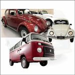 Par Aro Do Farol Do Fusca Da Kombi  1 Furo Cinza 19976/2014