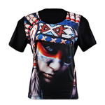 Camiseta Baby Look Tribal Art Índia