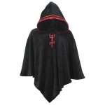 Poncho Manta Preto Exu