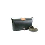 Bolsa de Couro Envelope - Verde