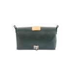 Bolsa de Couro Envelope - Verde